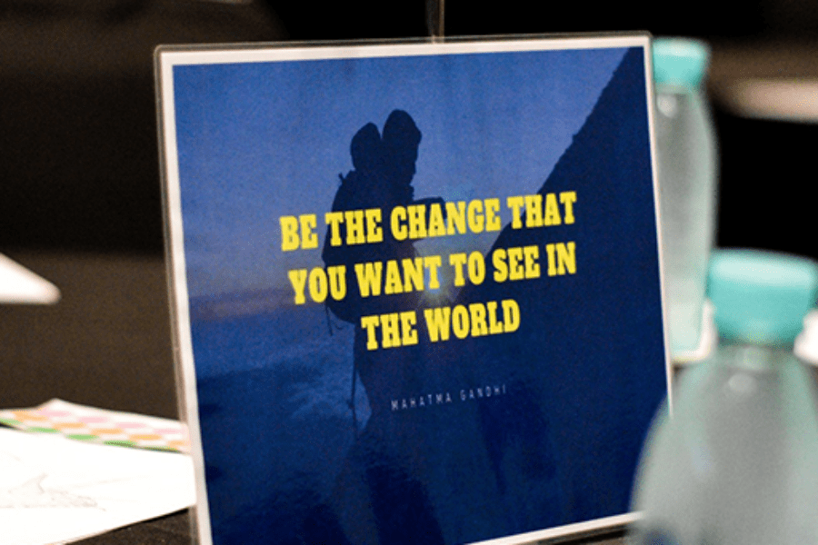 Be the Change